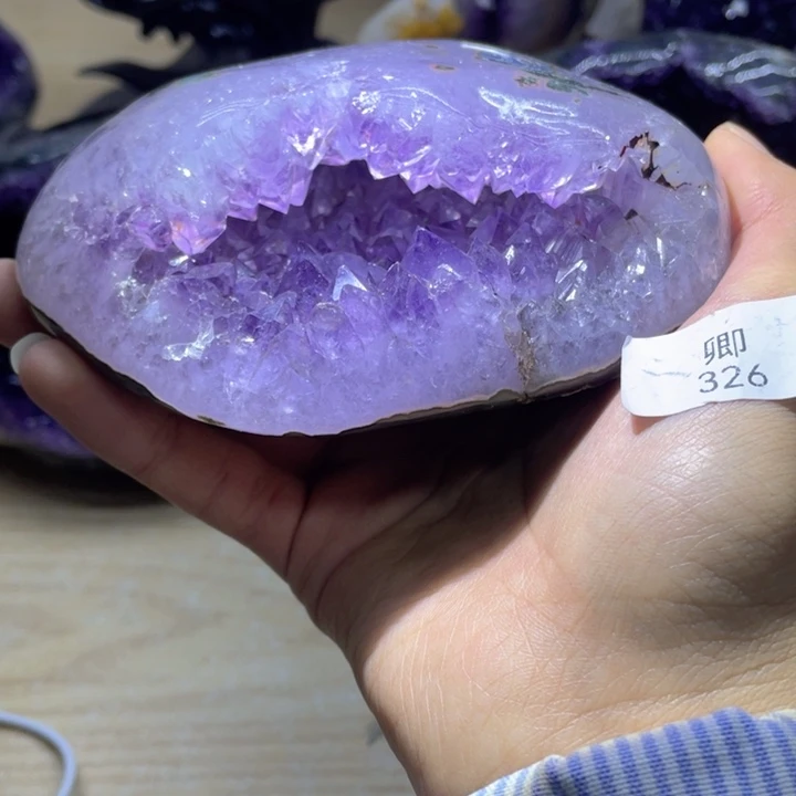 未镶嵌珠宝半成品紫晶