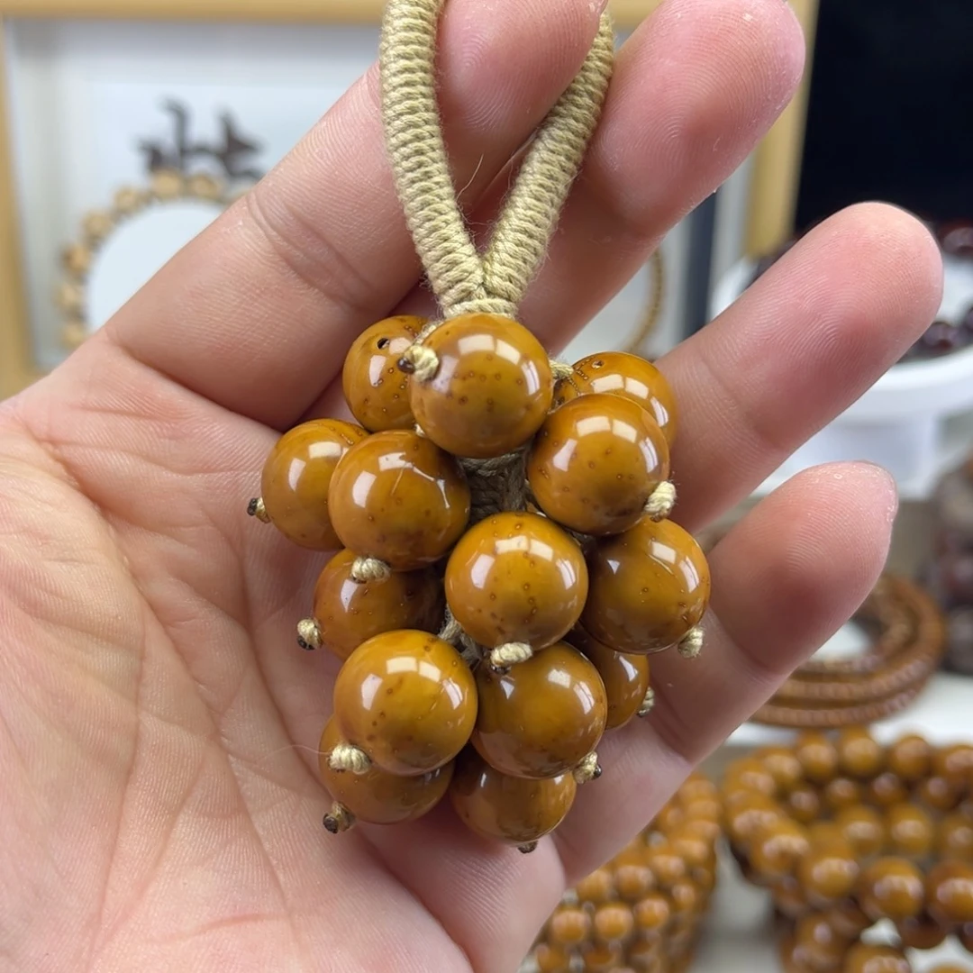 把件紫金鼠紫金鼠光珠葡萄串