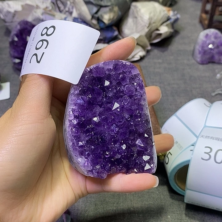 未镶嵌珠宝半成品紫晶