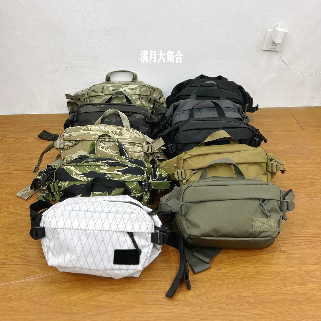 满月挎包腰包胸包多用途6升