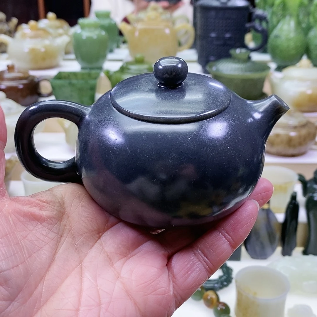 和田玉茶壶未镶嵌