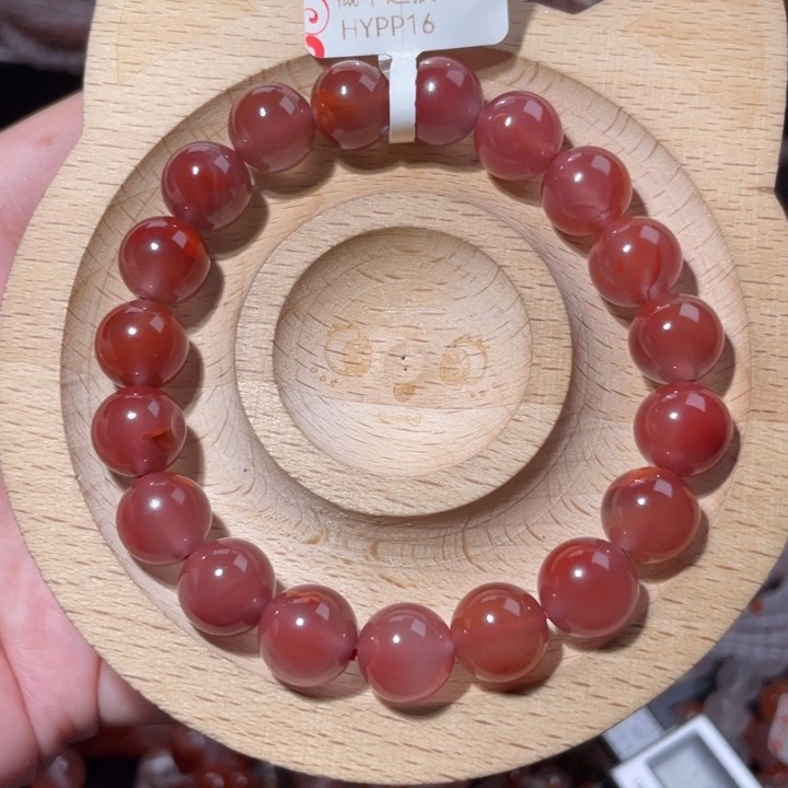 南红玛瑙未镶嵌10.6咪浓紫底飘红021