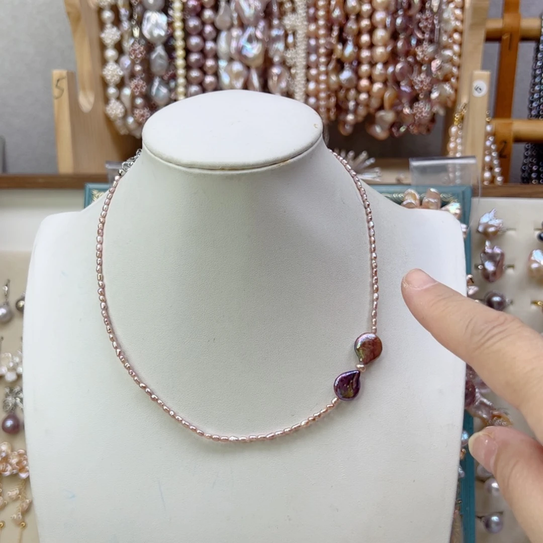 合金淡水珍珠手绳