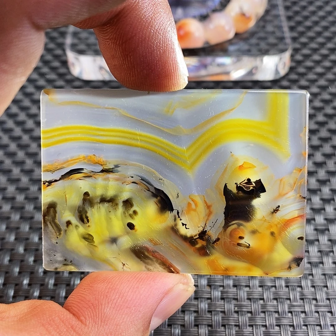 玛瑙/玉髓未镶嵌吊坠(不含链)54