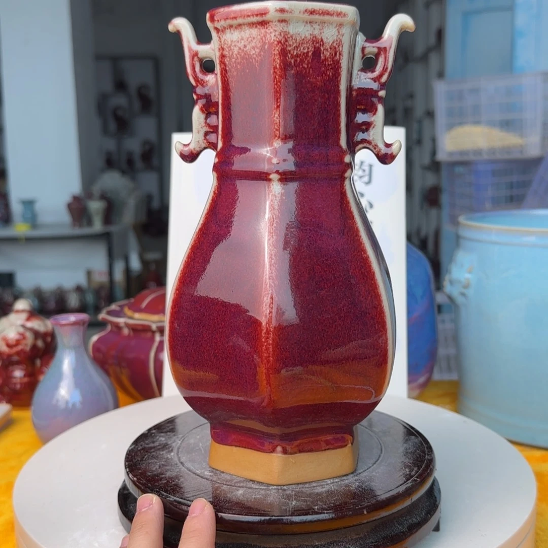 摆件郑家钧窑摆件