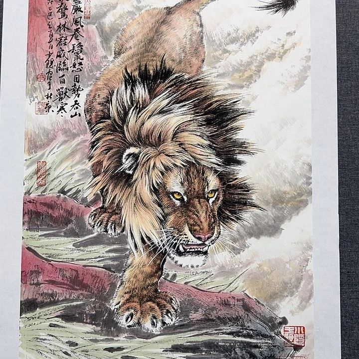 国画书画作品多次