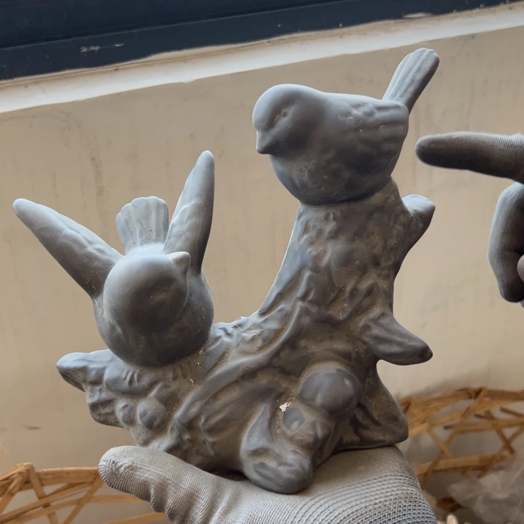 摆件52 号高中低温陶瓷工艺瓶（部分微瑕）