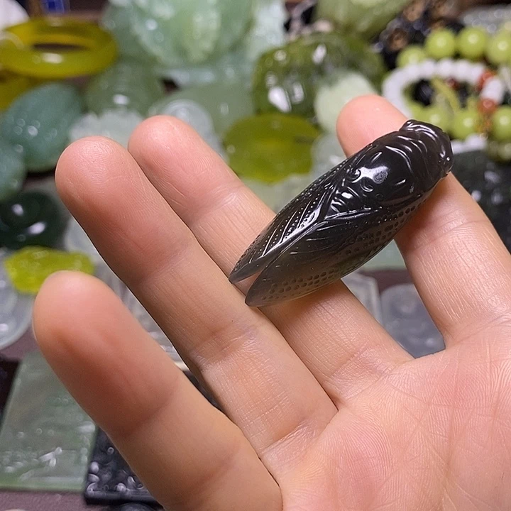 岫玉未镶嵌岫玉挂件