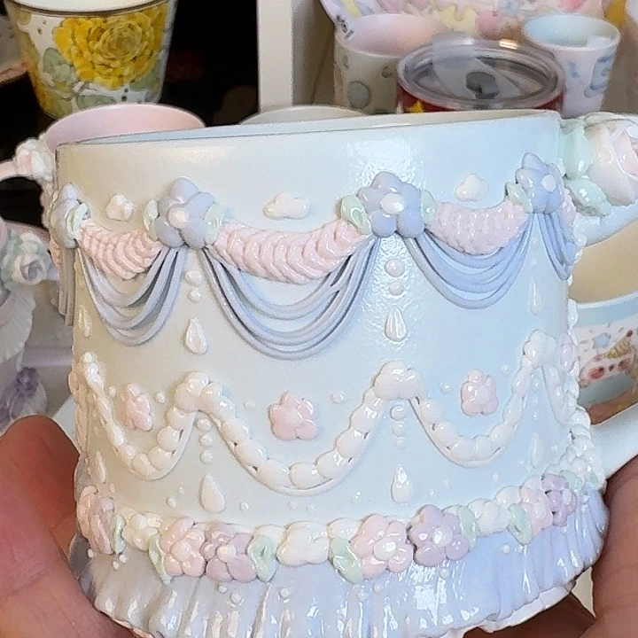 杯子陶瓷材料手工制品及制品