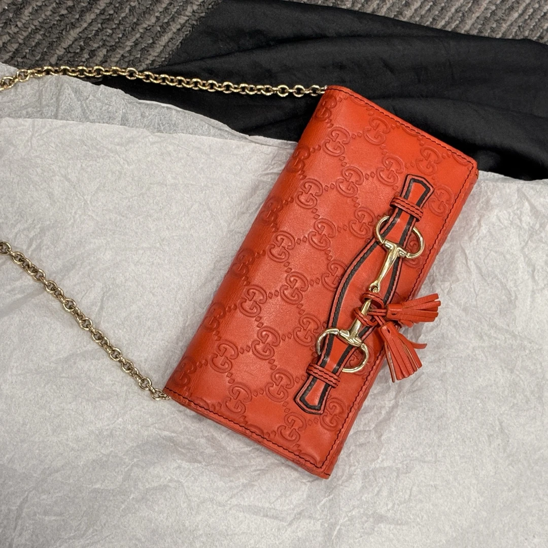95新 GUCCI/古驰 gucci马衔扣链条9753256