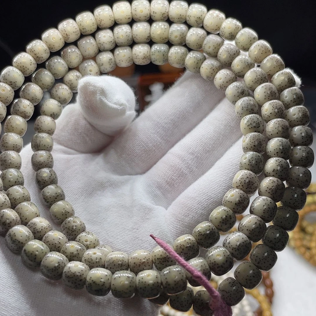 星月菩提手串S级8石玉