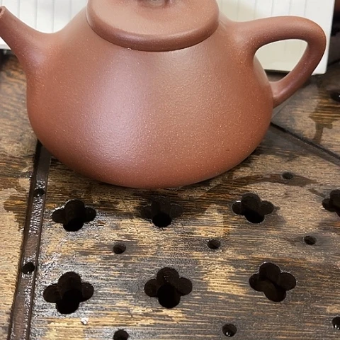 紫砂茶壶段*妤红清水子冶180c c