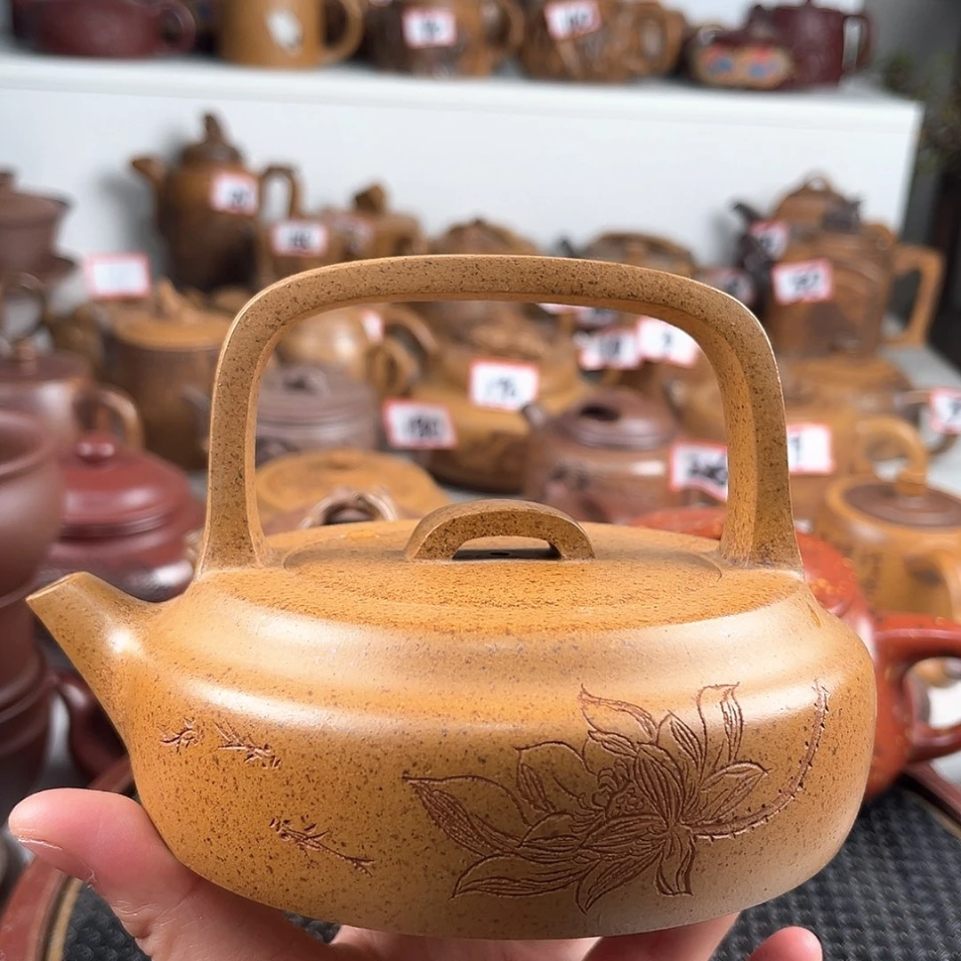 紫泥茶壶宜兴紫砂