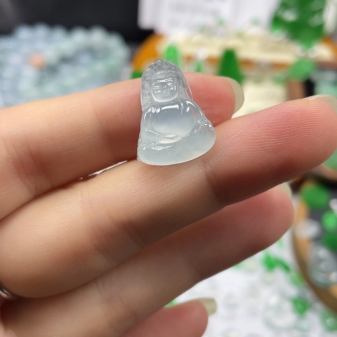 翡翠未镶嵌颈饰林亦珠宝宝宝冰观音