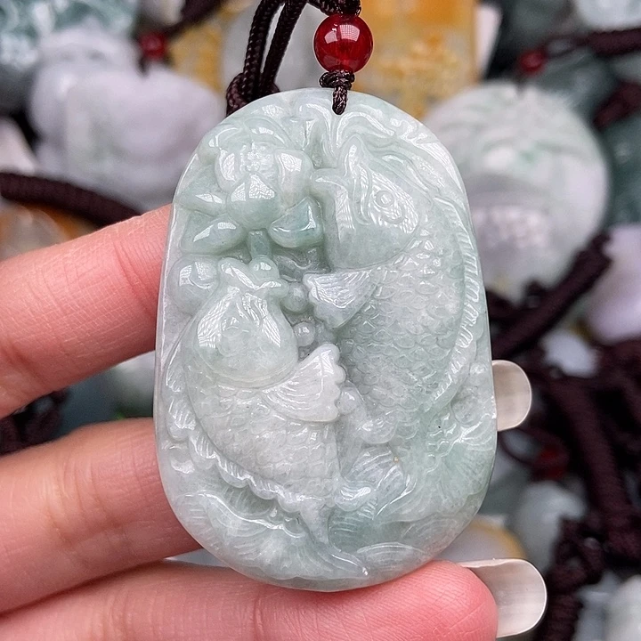 颈饰未镶嵌翡翠翡翠