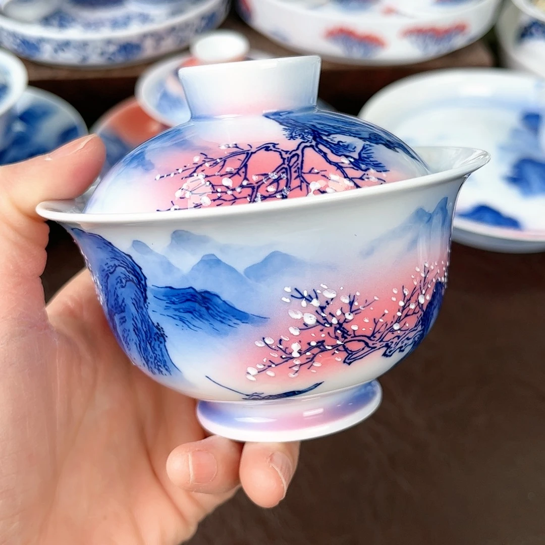 手绘高温瓷器瓷器