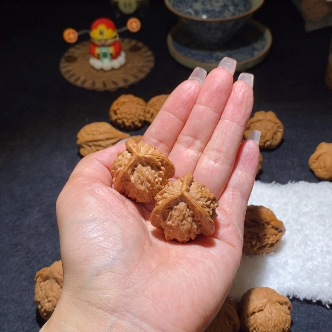 文玩核桃吊坠盘山公子帽34