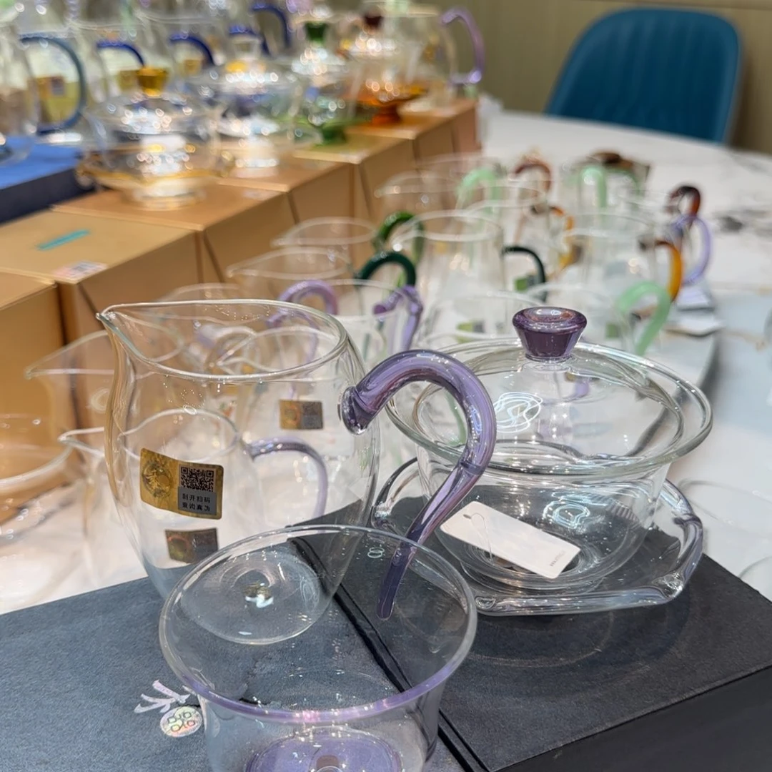 云***禾器浅紫色怡然公道➕禅语盖碗浅紫➕清杯无盒浅紫