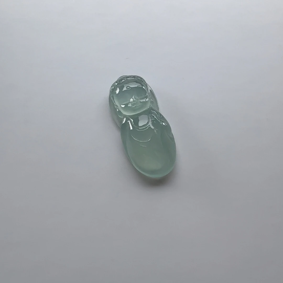 翡翠未镶嵌颈饰宝宝佛