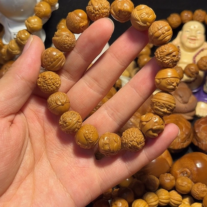 橄榄核手串/手链猴头海贼王微瑕