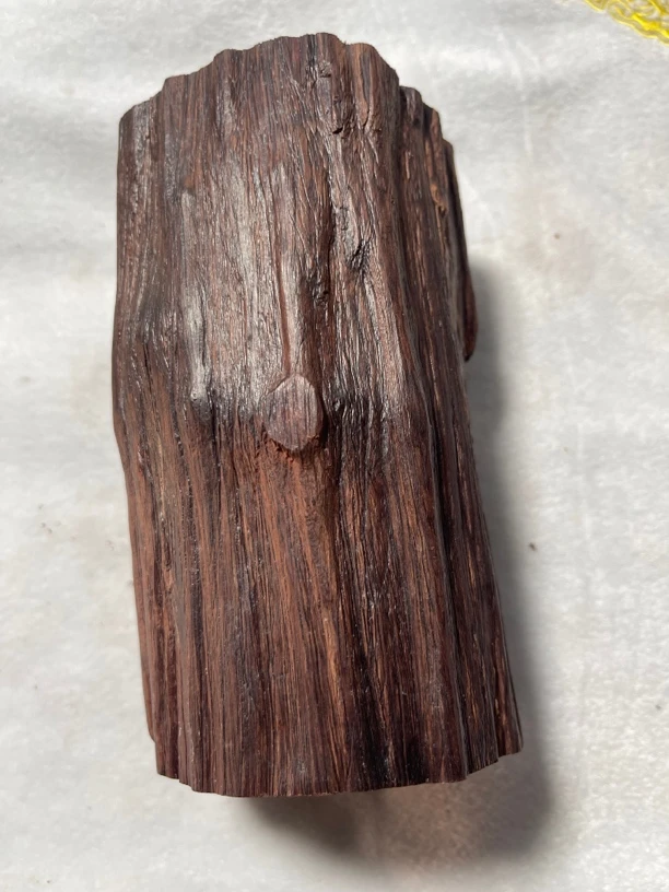 海南花梨公笔筒料摆件料熏香品香料