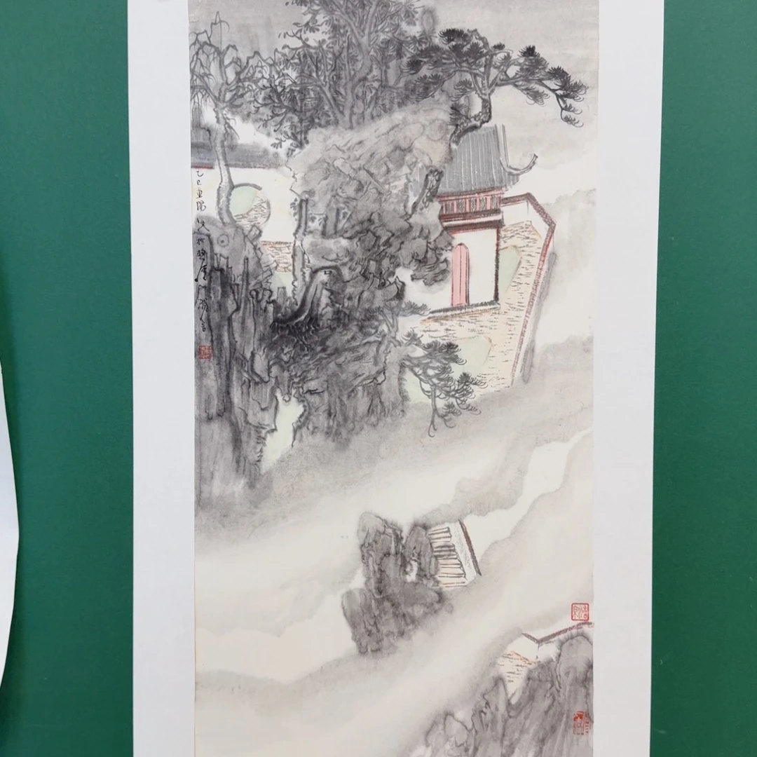 国画贺老师和我说说一五一十
