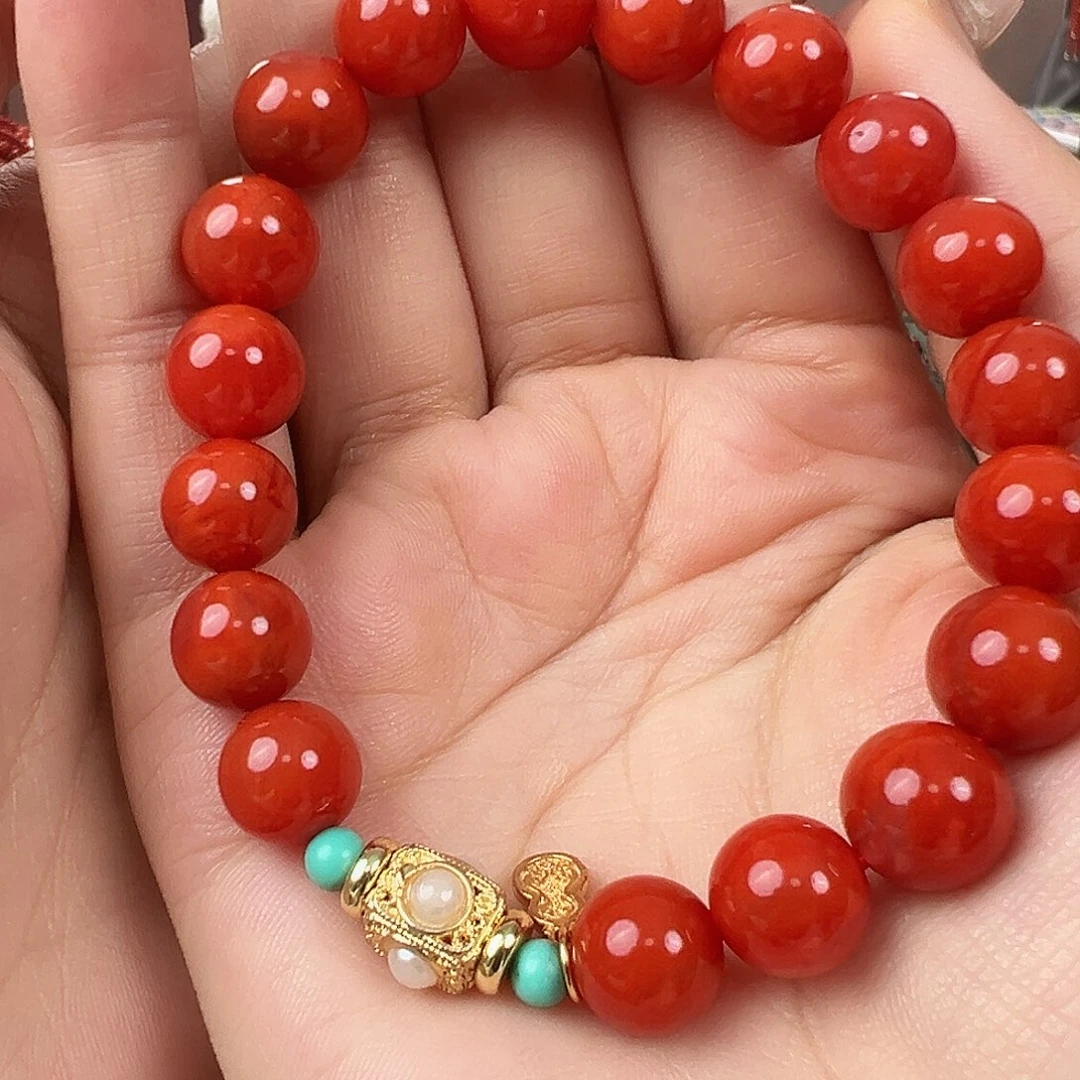 南红玛瑙未镶嵌手串