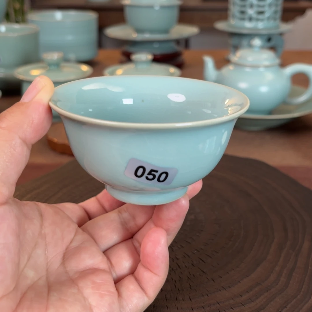 微瑕050原矿汝官窑作品