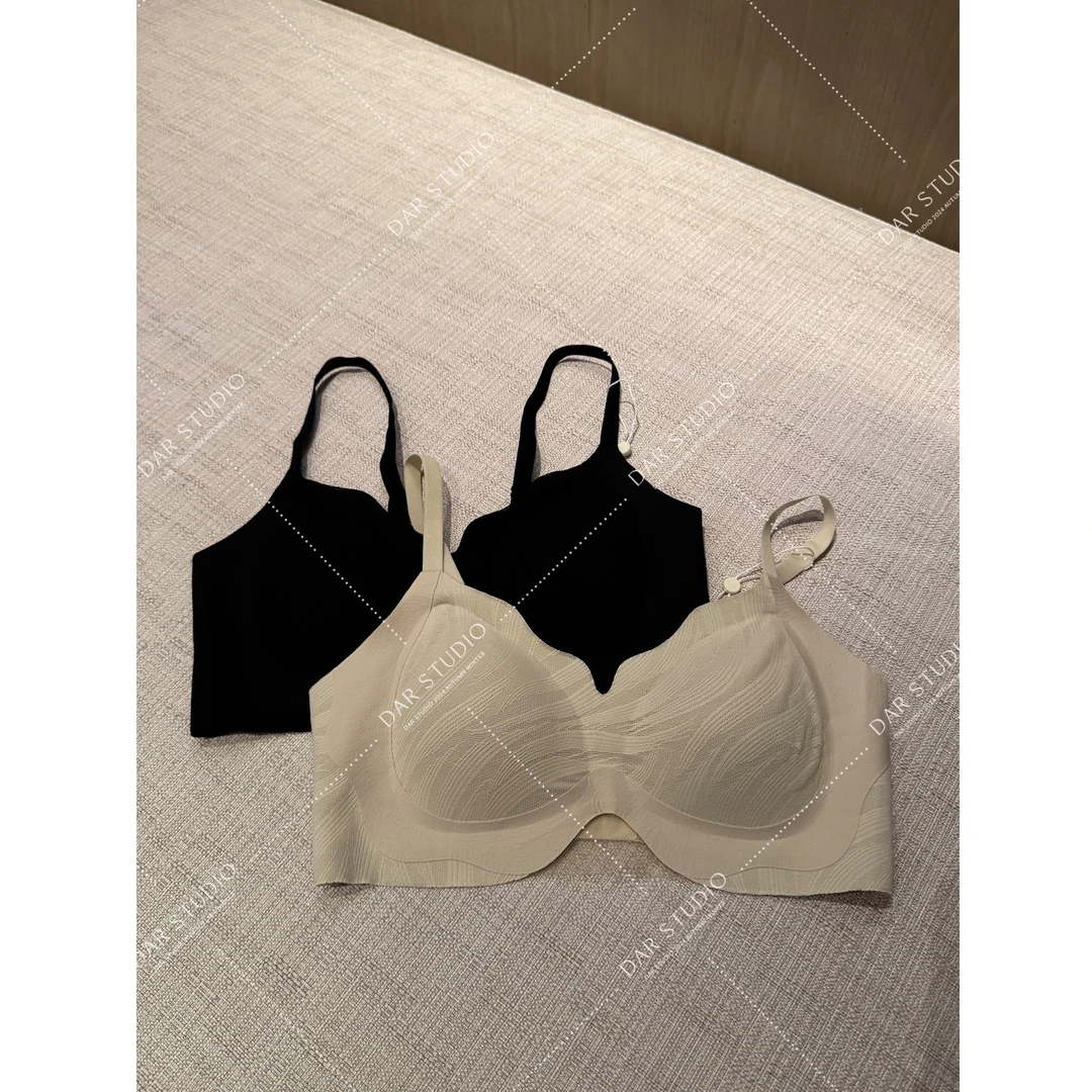 DAR STUDIO 【小鸢尾美背】2025秋冬新款蕾丝微聚拢美背5556