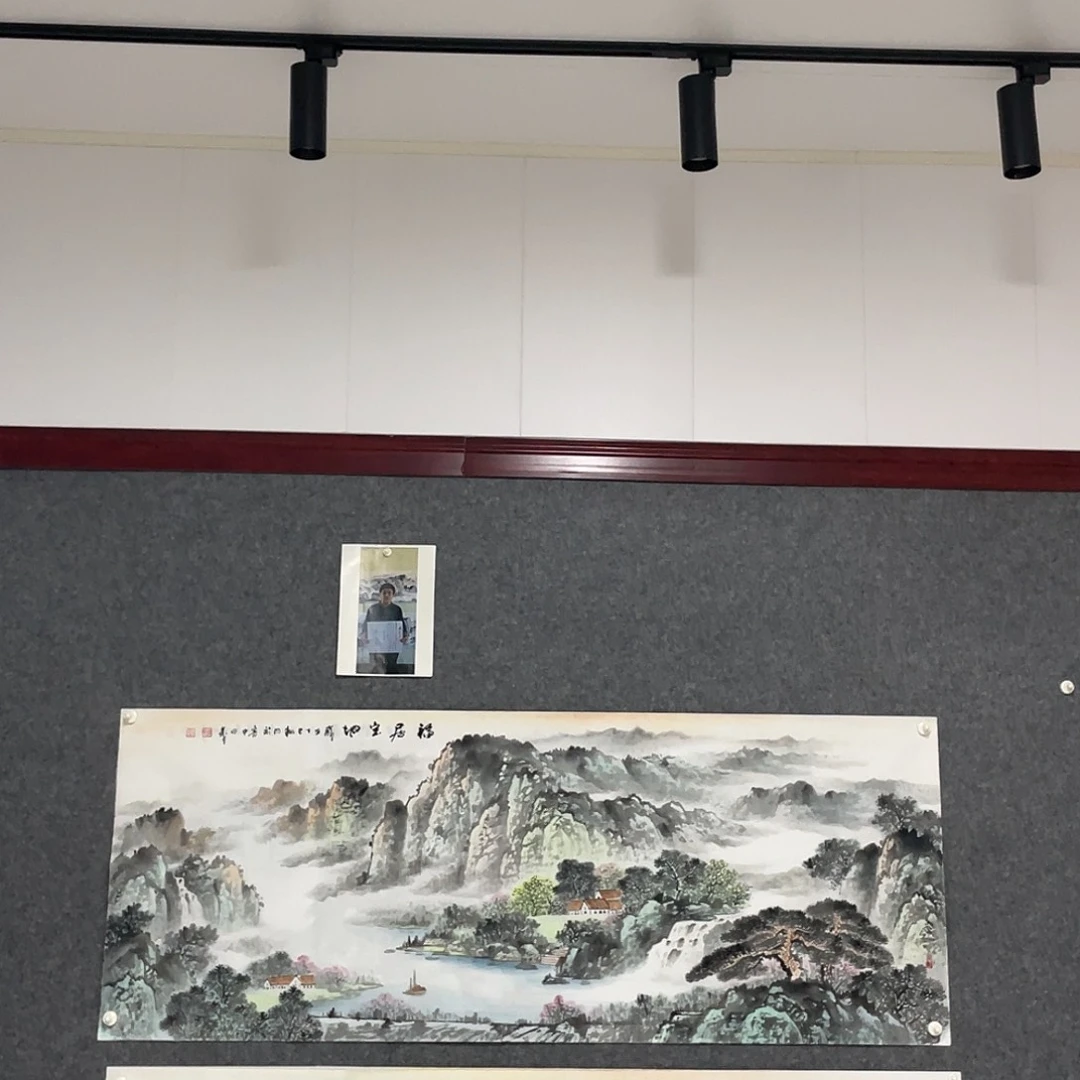 非***复国画小六尺画芯 捡漏