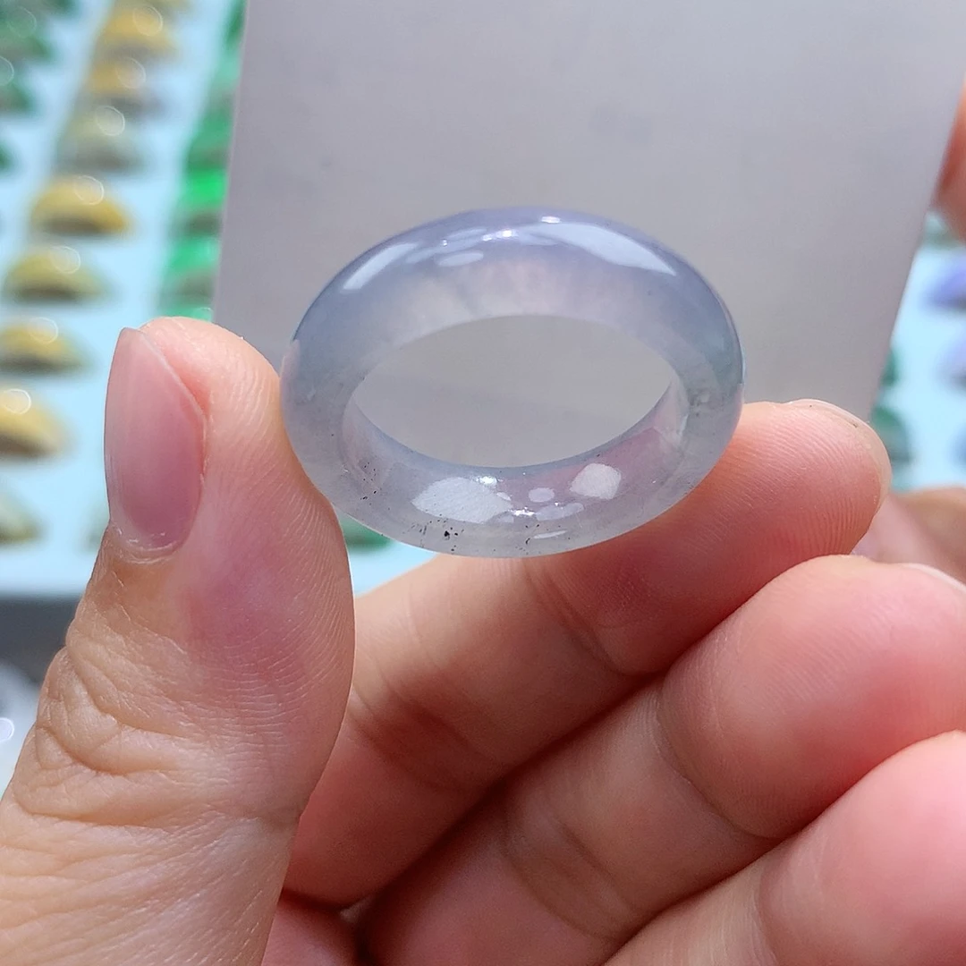 未镶嵌戒指翡翠18圈