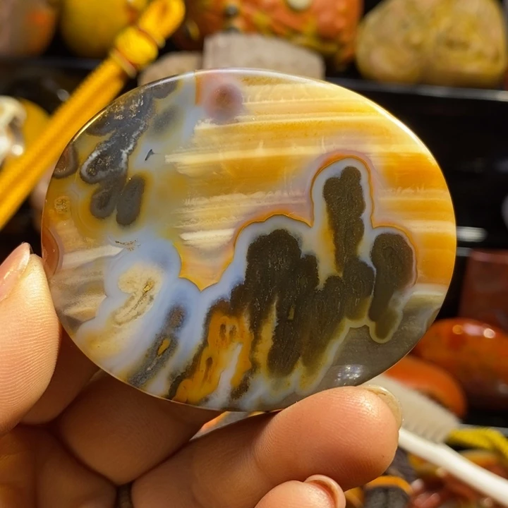 合金颈饰玛瑙/玉髓财**郎
