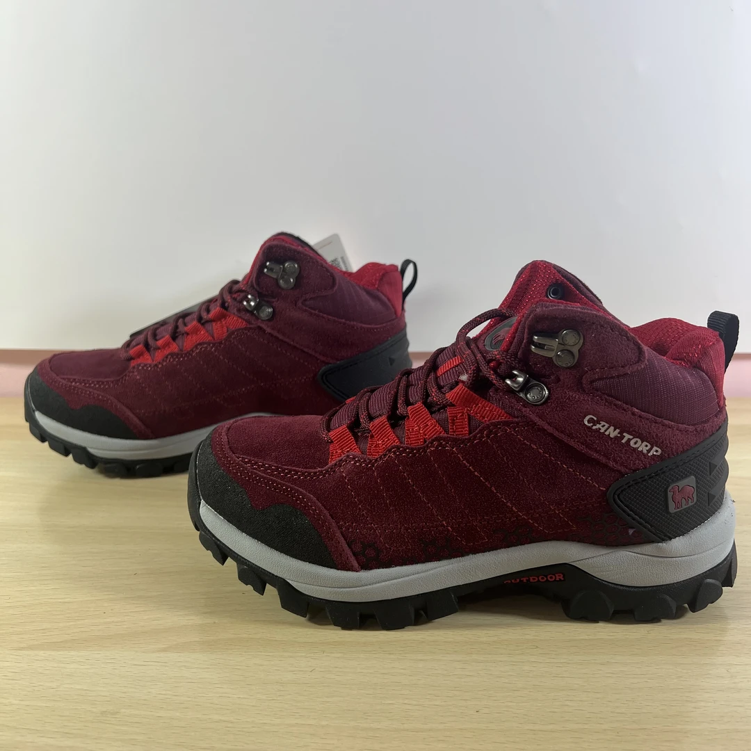 CANTORP/肯拓普81416 81005 女款户外休闲秋冬加绒加厚保暖登山鞋