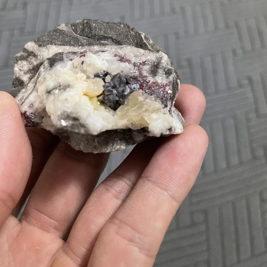 纯铜石英石手链 天然晶体无伤矿石