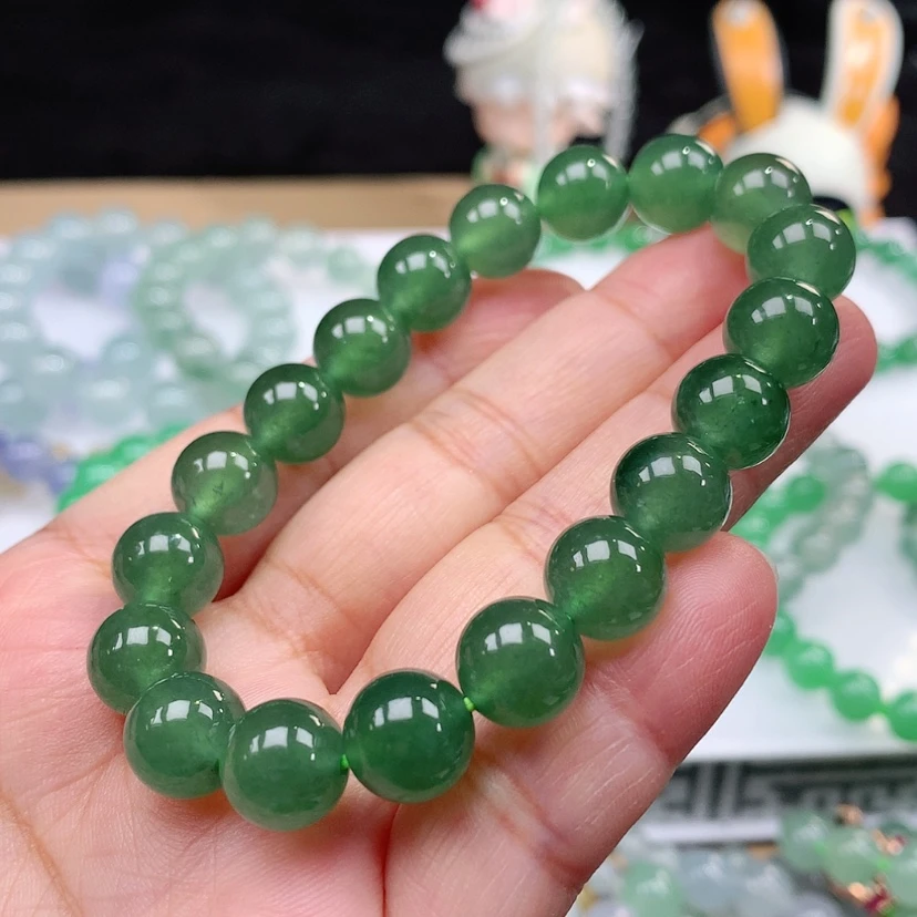 【闪购商品】翡翠手链未镶嵌翡翠卡10