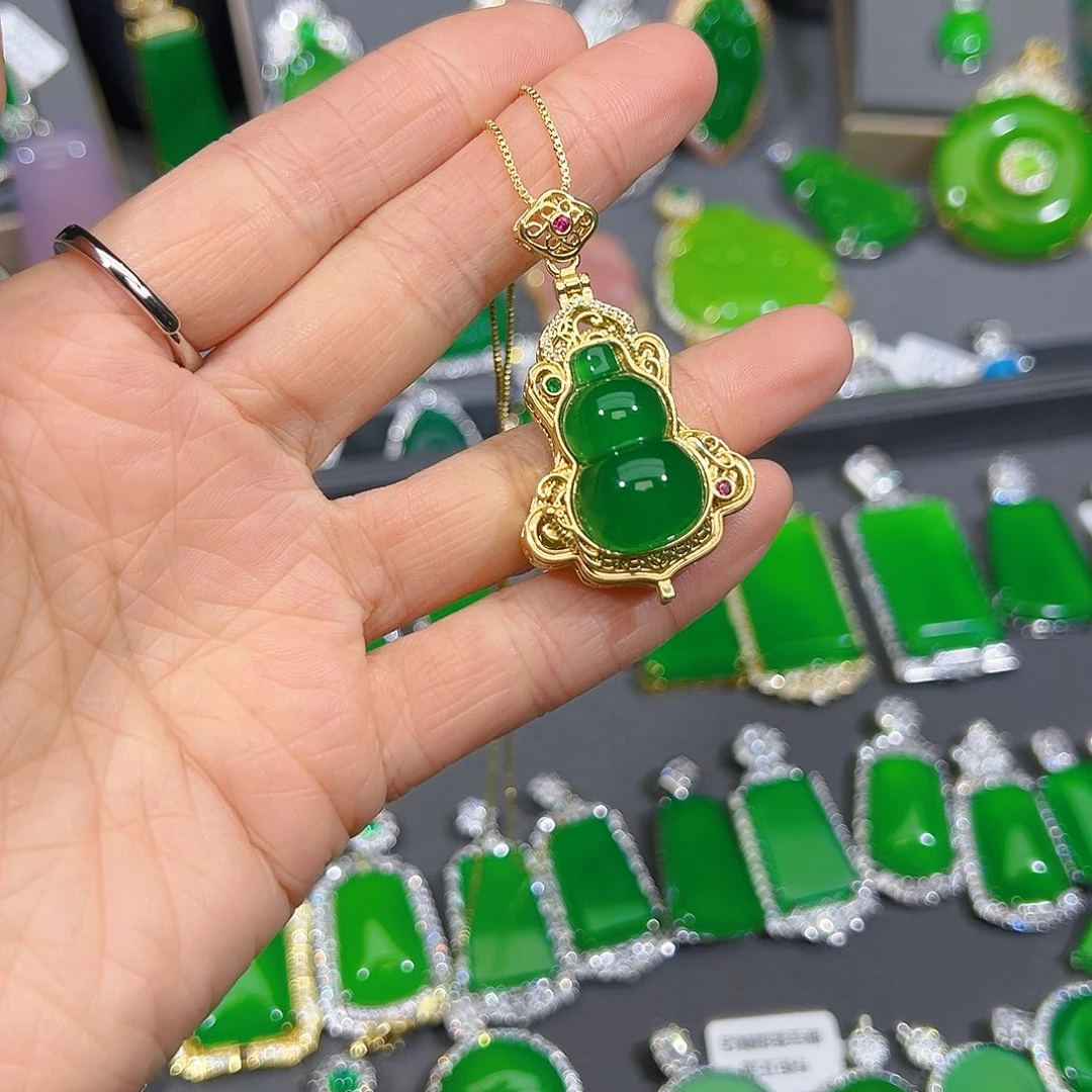 玛瑙/玉髓合金颈饰