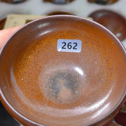 茶盏原矿原釉柴烧建盏