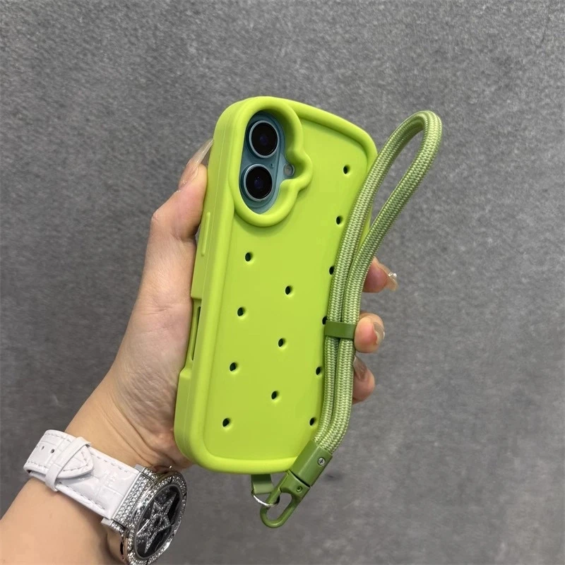 适用洞洞苹果16/17手机壳15promax液态软硅胶iPhone13/14pro加厚