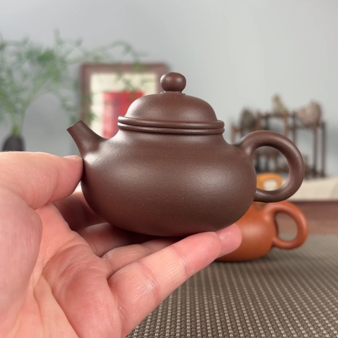 冰***丶茶壶紫砂黄龙山原矿紫砂壶
