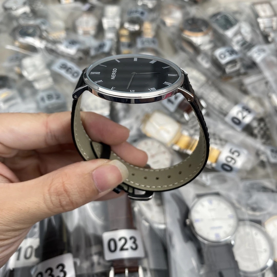 耐尔斯顿超薄0.48mm进口石英男表防水蓝宝石镜面撤柜少量存高品质