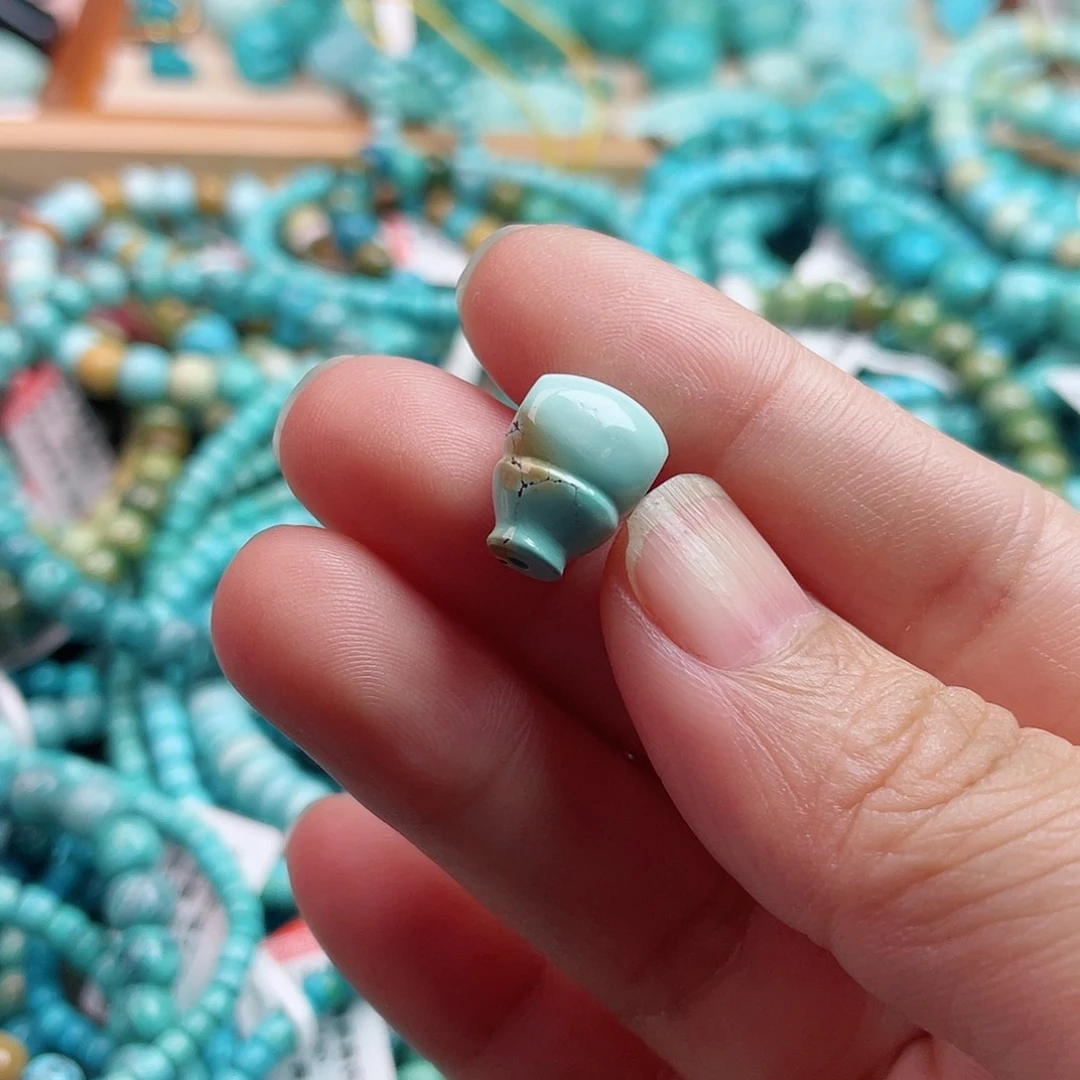 绿松石未镶嵌珠宝半成品