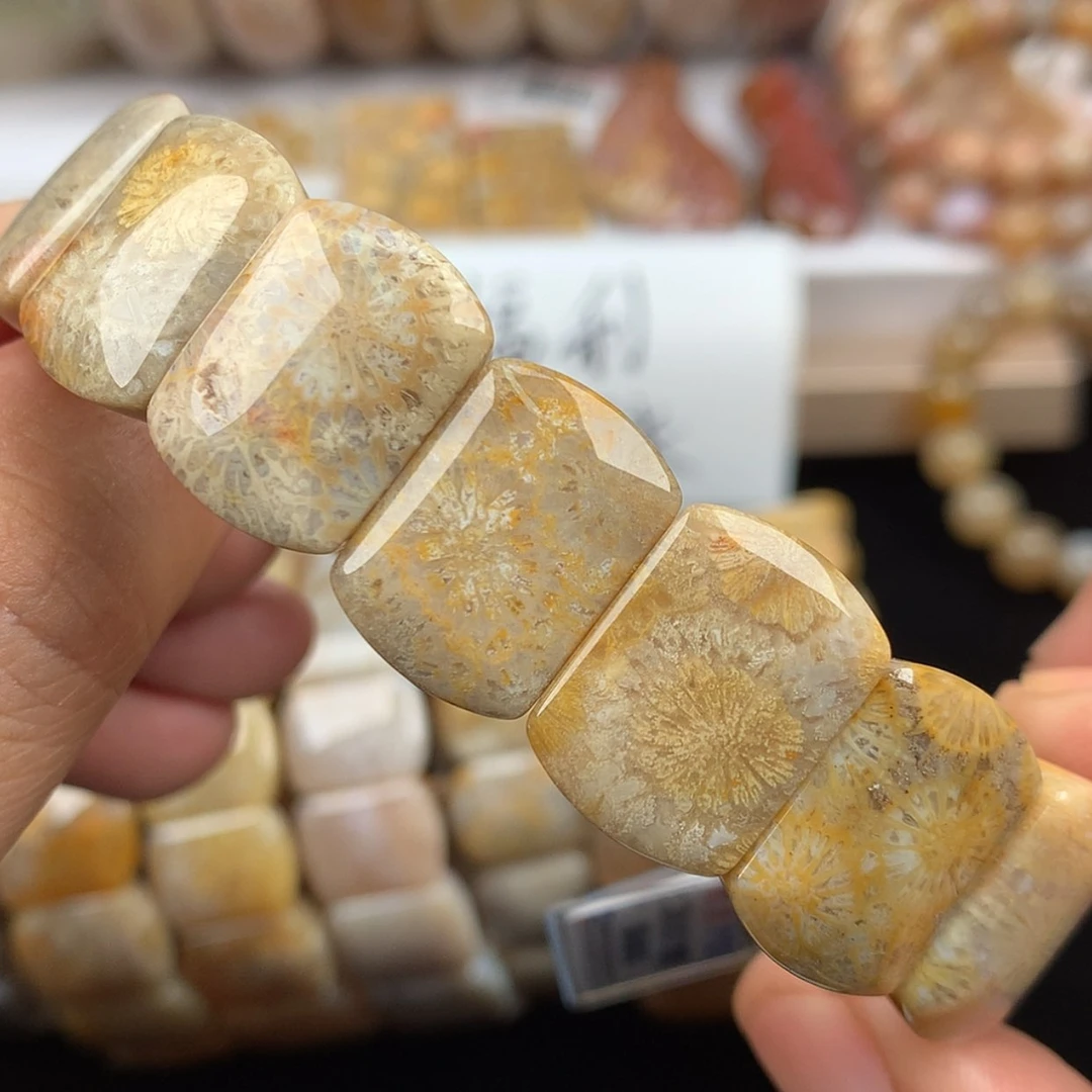 【闪购商品】硅化珊瑚（珊瑚玉）未镶嵌手镯