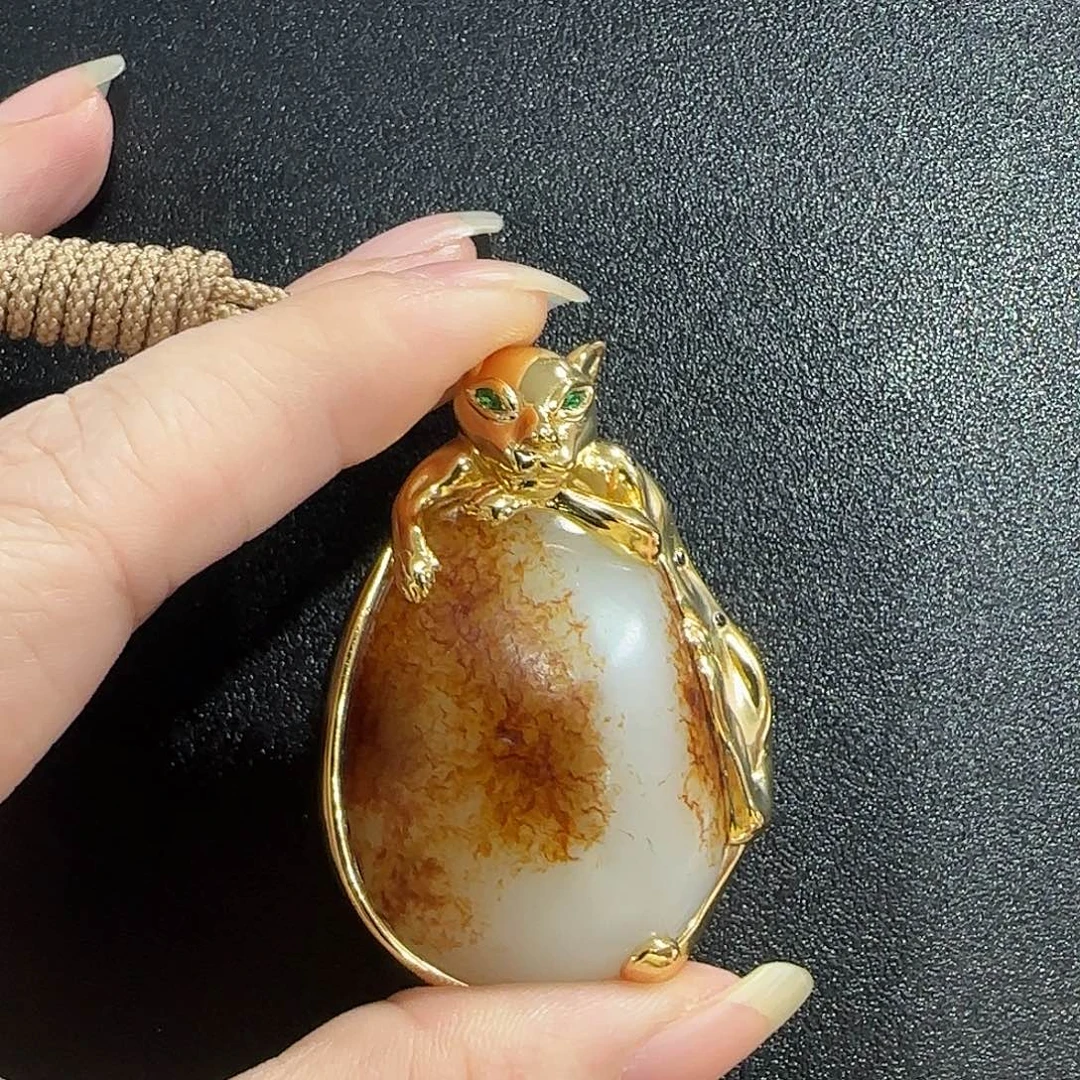 和田玉未镶嵌发饰