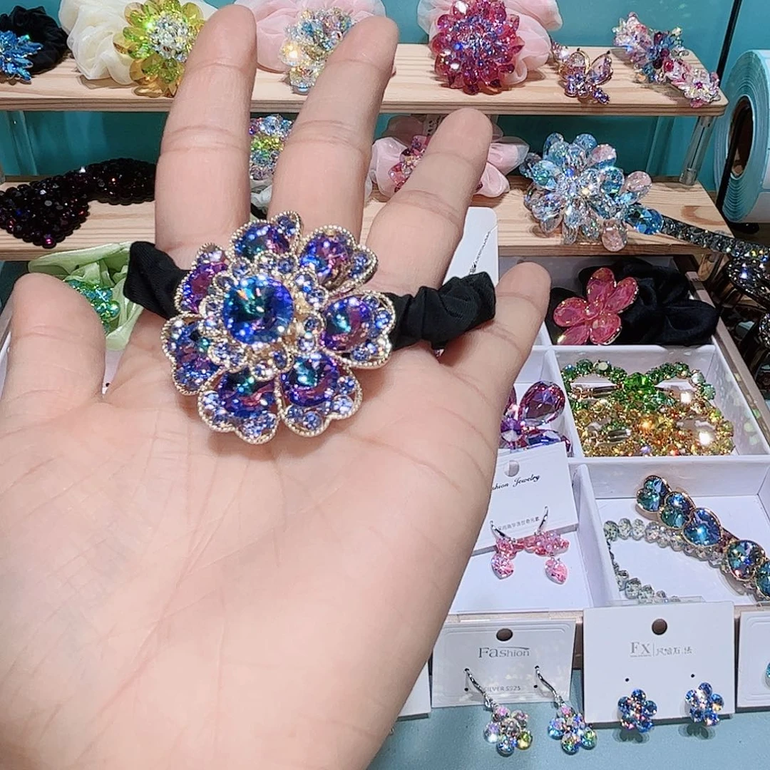 布艺铁合金发夹固定