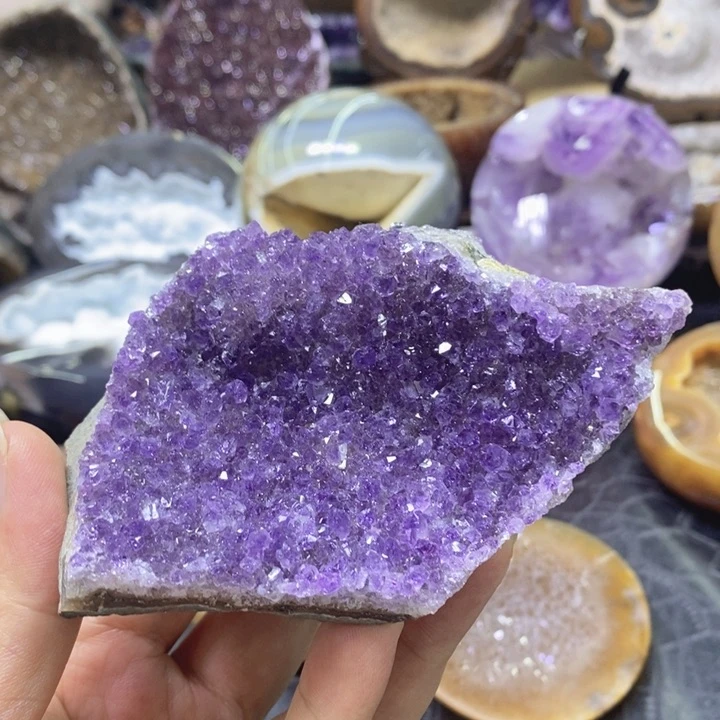 未镶嵌珠宝半成品紫晶