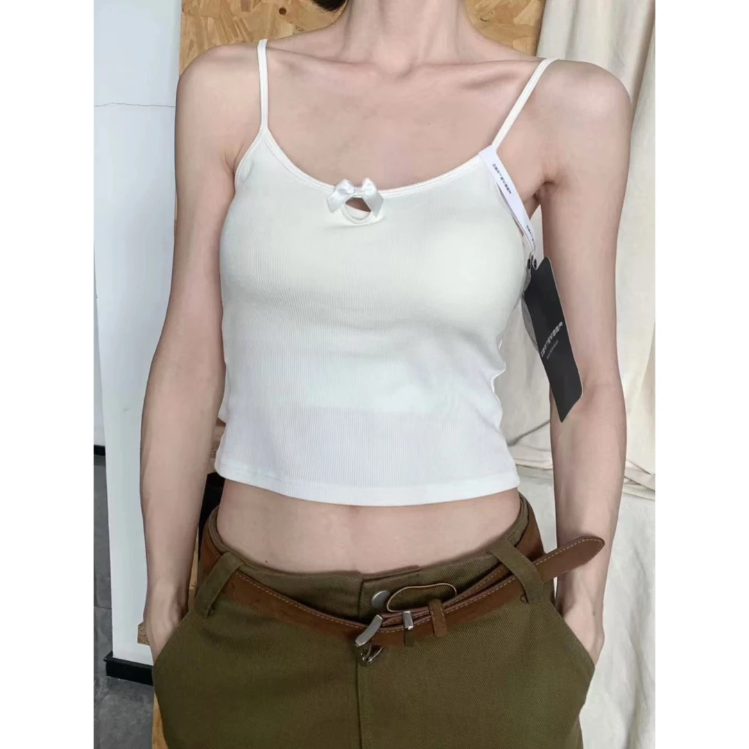 2024春夏SEP.纯欲甜风蝴蝶结小吊带3264#2