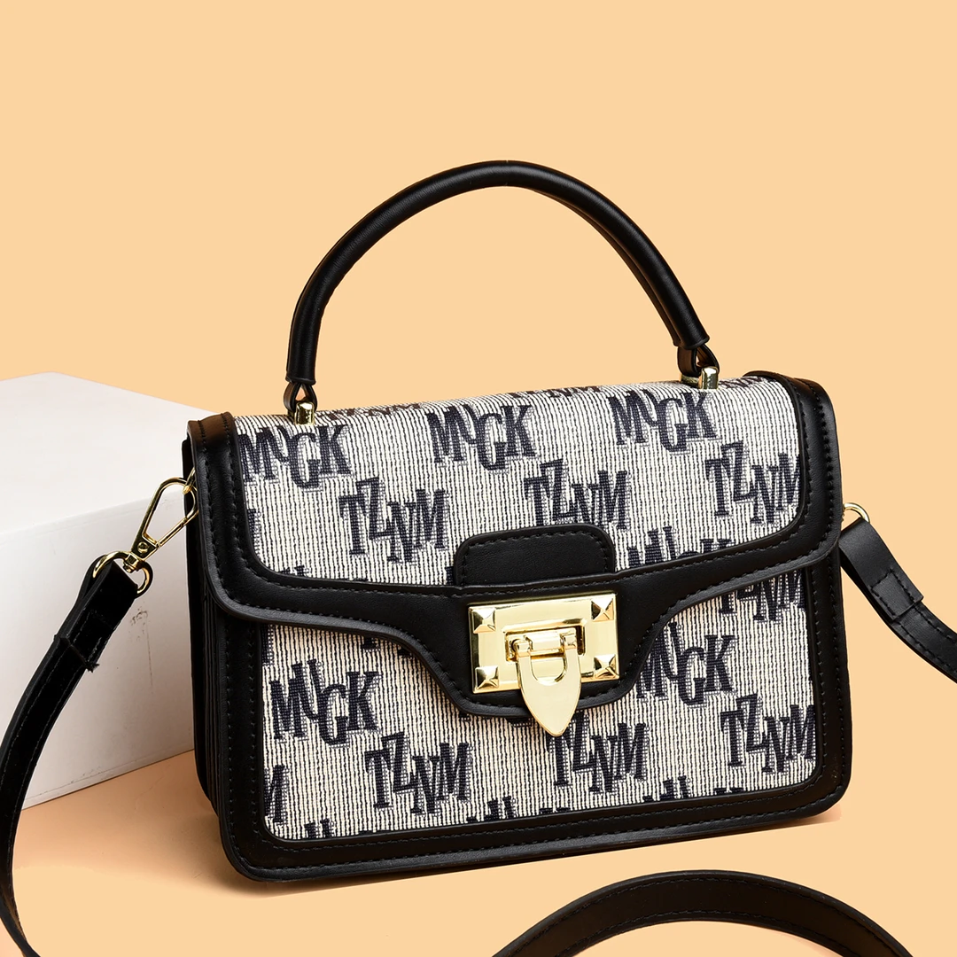 新款高级时尚百搭单肩斜挎包8541-MUGK蓝