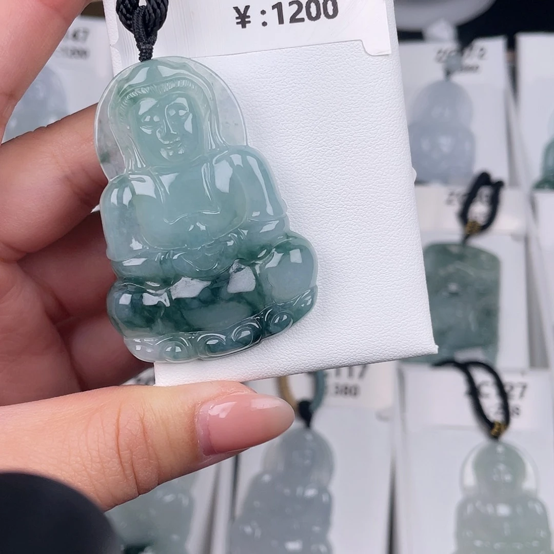 翡翠未镶嵌颈饰zd153