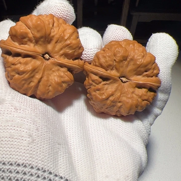 设***段吊坠文玩核桃蛤蟆头42.5