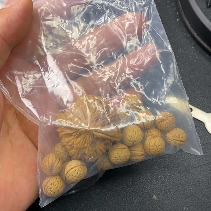 半***生核桃文玩木质核桃桃核